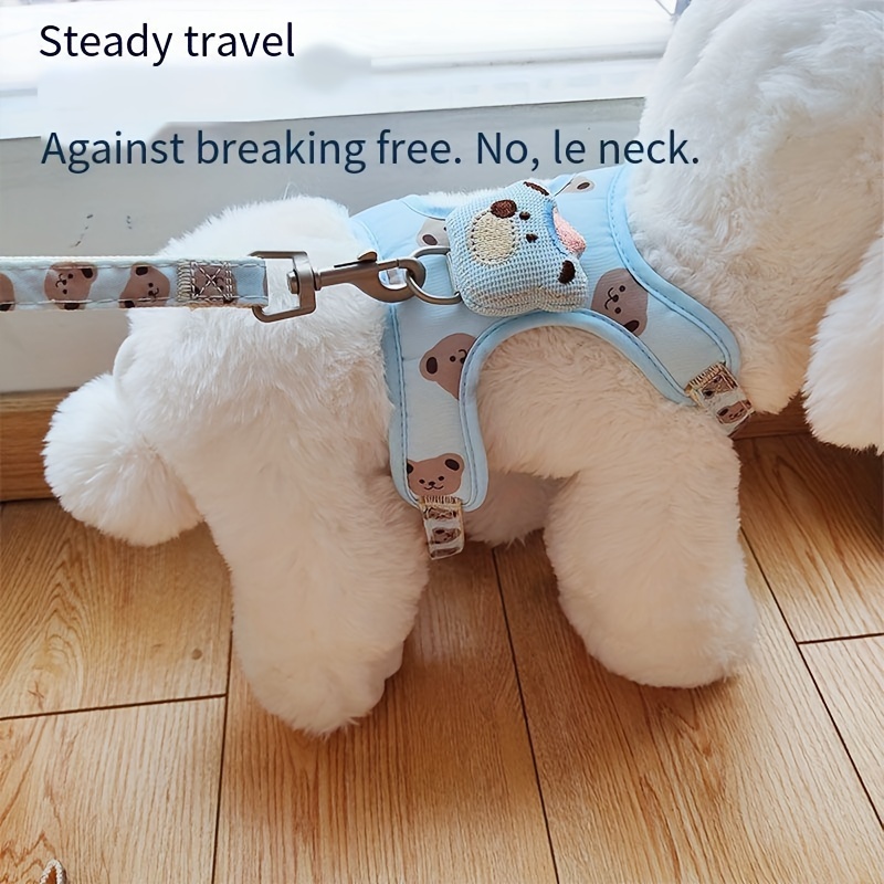 Dog Leash Anti-Escape Outdoor Special Dog Rope Chest Back Style Dog Walking Rope Cat Traction Rope Pet Anti-Lost Chest Harness Chain Cat And Dog Universal Leash