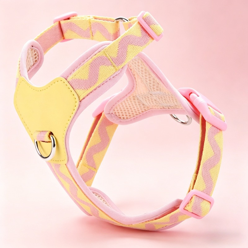 Adjustable Anti-Pull Dog Harness with Breathable Mesh Vest - Suitable for Small, Medium & Large Dogs, Comfortable Harness Suitable for Walks, Training, Vet Visits - Ideal Gift for Puppies and Dogs