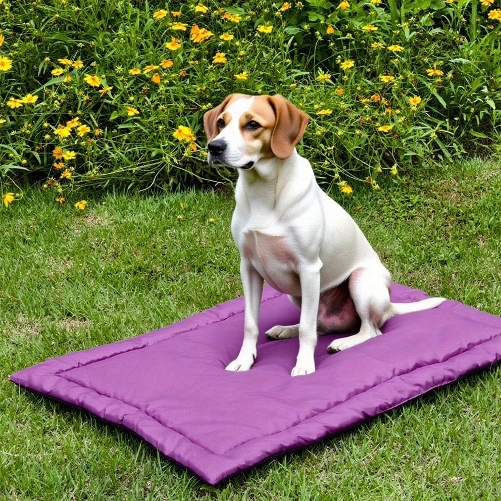 1pc Dog Outdoor Mat, Foldable And Easy to Store Dog Pad, Portable Pet Mat for Camping, Portable Car Dog Mat, Pet Outdoor Sleeping Mat, Portable Pet Mat, Foldable And Stowable Handheld Pet Outdoor Mat