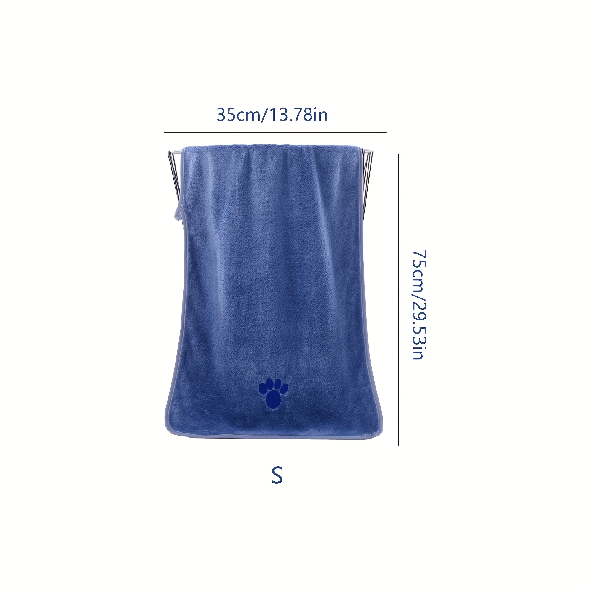 Soft and Comfortable, Quick-Drying, Perfect for Dogs and Cats! High-Quality Microfiber Material, Gently Cares for Your Pet's Delicate Skin, Easily Dries After Bathing, Prevents Colds and Chills. Multi-Functional Design, Can Be Used as a Pet Mat - Image 8