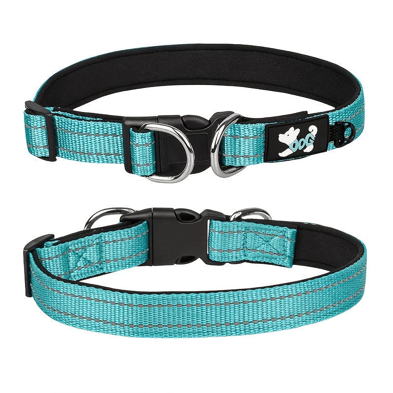 1pc New Anti-Pull Pet Collar, Made of High-strength, Tear-resistant Material with a Comfortable Inner Lining and Reflective Strips. Features an Adjustable Size and Durable Polyester Construction. Suitable for Small to Medium-sized Dogs - Image 8