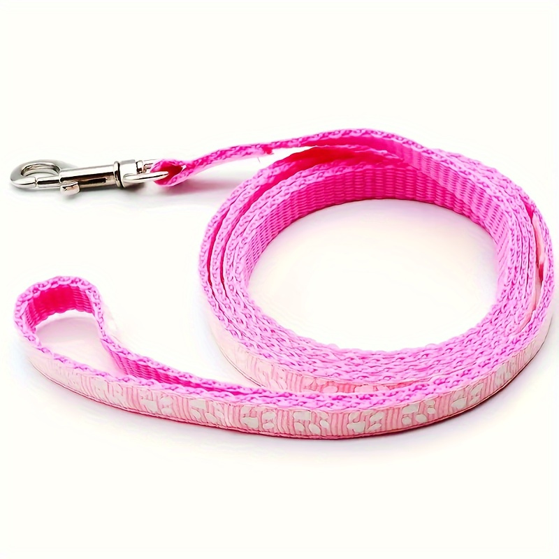 8-Pack Adjustable Dog Leashes, Durable Nylon, Hand Wash Only, Random Colors, Suitable for Small to Medium Breeds Like Chihuahuas, Dachshunds, Schnauzers, Outdoor Walking Gear, Pet Supplies, Animal Print Pattern, 4 Feet Long, No Power Supply - Image 8